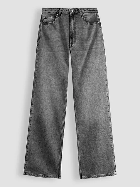 My Essential Wardrobe The Louis, high waist wide leg jeans