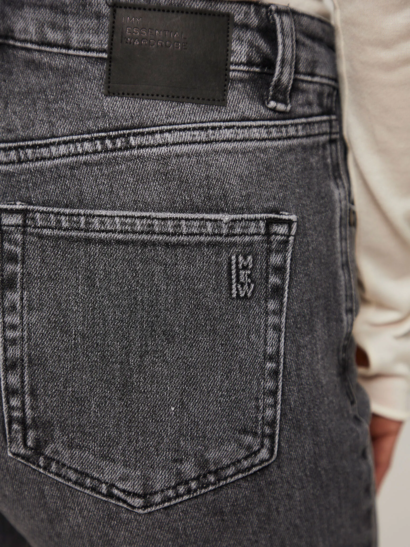 My Essential Wardrobe The Louis, high waist wide leg jeans